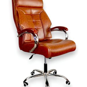 import placeholder for light brown leather chair