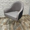 import placeholder for grey mesh chair