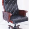 import placeholder for blackxbrown puffed chair